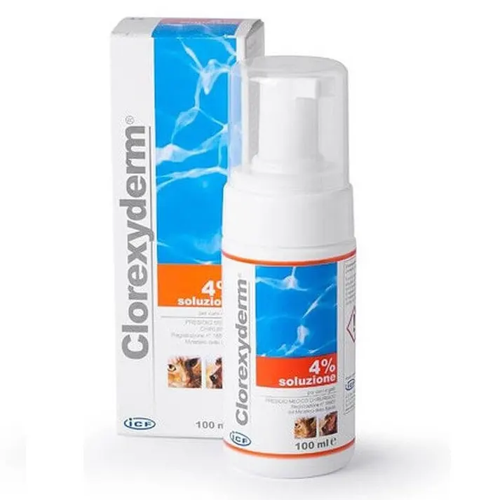 Clorexiderm Spuma 4%, 100 ml
