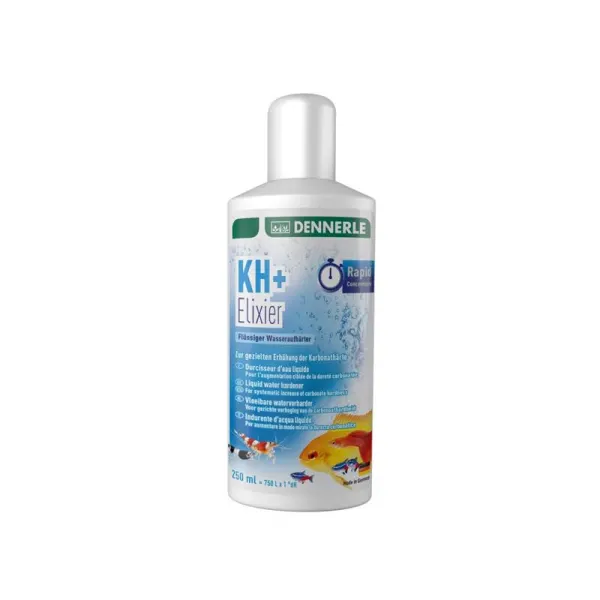 Conditioner crestere duritate Dennerle kH+ Elixier 250ml pt 750l