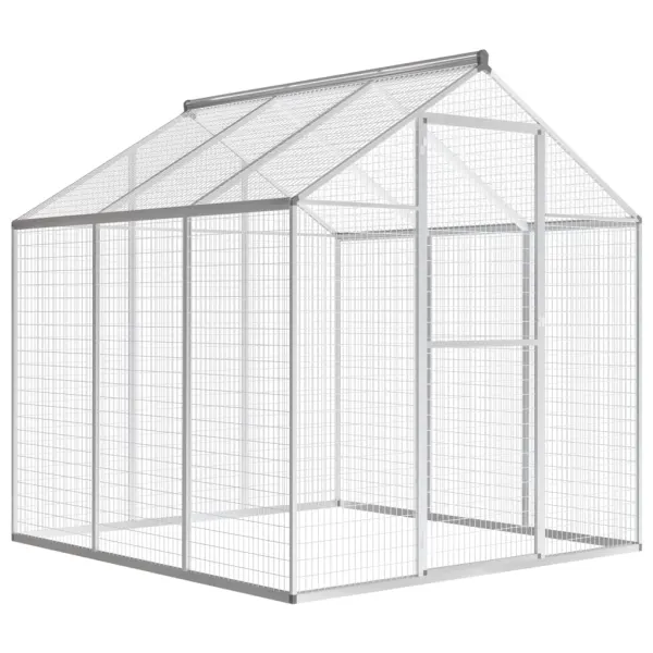 Gossi cotet pasari de exterior, 183 x 178 x 194 cm, aluminiu