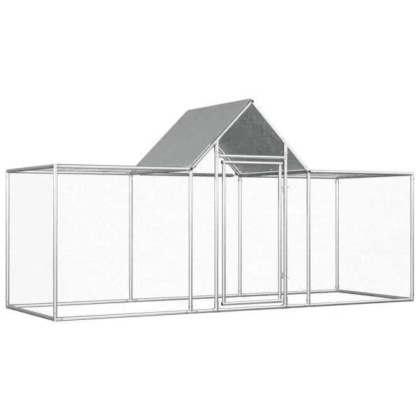 Gossi cotet pentru pasari, 3 x 1 x 1,5 m, otel galvanizat