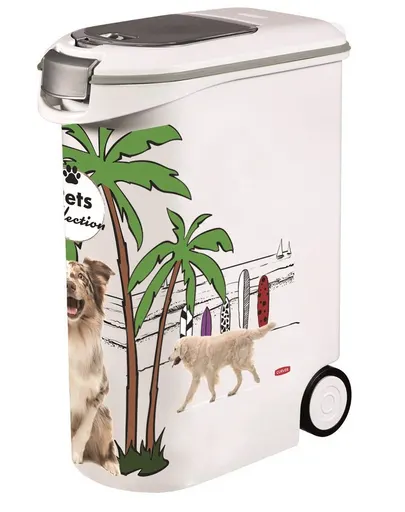 CURVER PetLife Recipient pentru depozitarea alimentelor 20kg (54l)