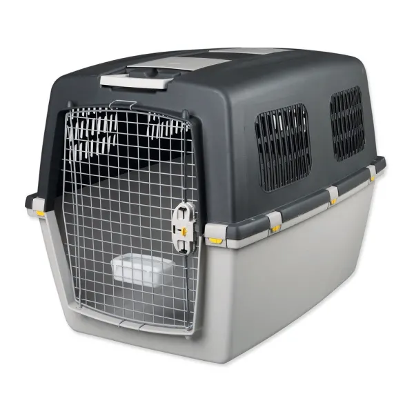 Cușcă / geantă pentru transport animale de companie gri 104x73 cm Trixie Gulliver 7 L – Plaček Pet Products