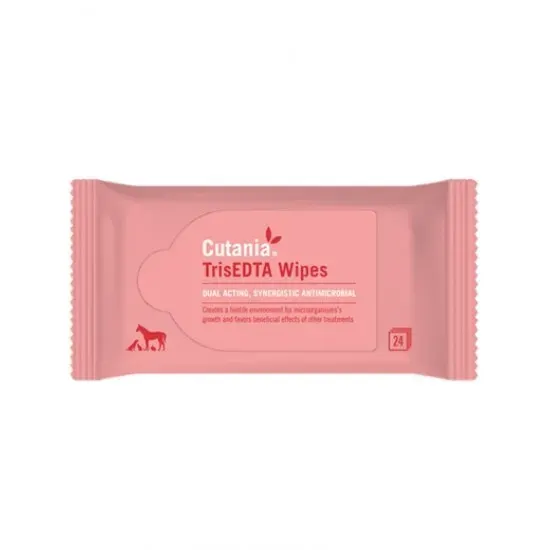 Cutania TrisEDTA Wipes, VetNova, 24 buc