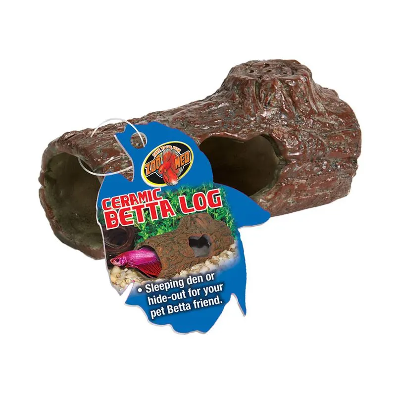 Decor bustean Zoo Med Ceramic Betta Log