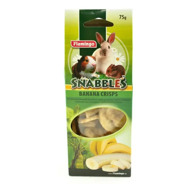 DELICATESE ROZATOARE "SNABBLES BANANA" 75G