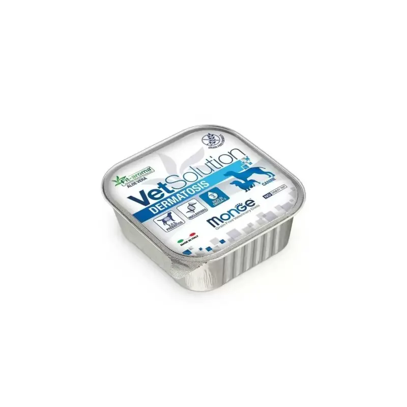 Dieta veterinara caini, Monge VetSolution Dermatosis, 150 g
