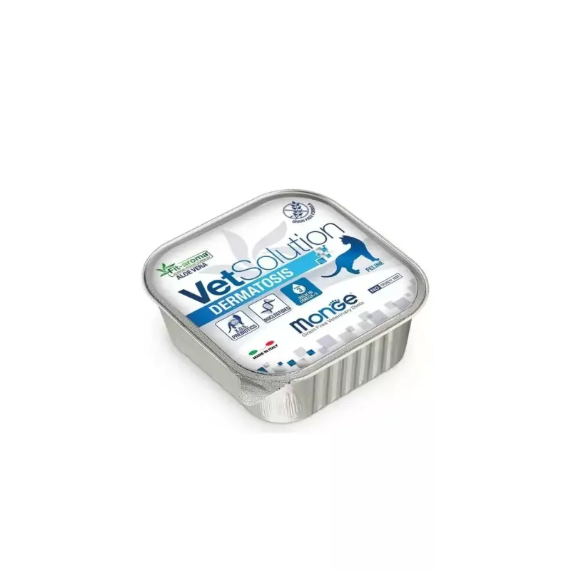 Dieta veterinara pisici, Monge VetSolution Dermatosis, 100 g
