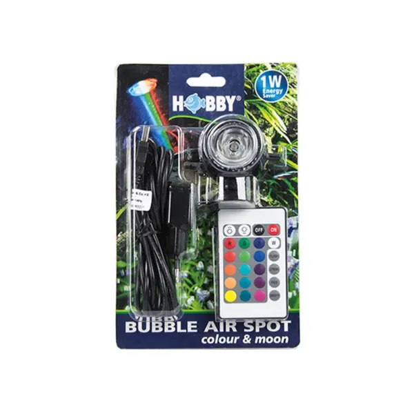 Difuzor aerare Hobby cu led Bubble Air Spot Colour &amp; Moon