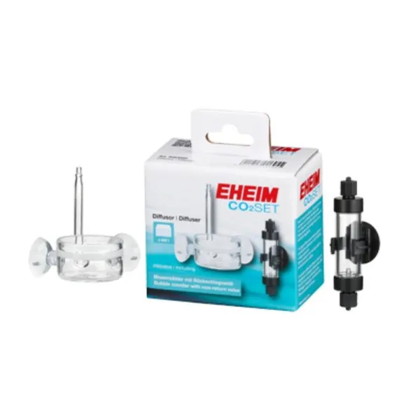 Difuzor sticla CO2 si numarator bule Eheim 600l