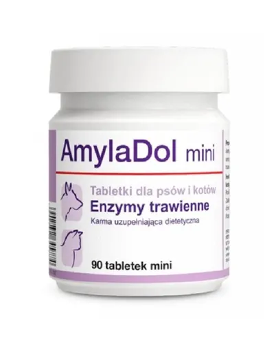 DOLFOS AmylaDol Mini Supliment caini cu tulburari digestive 90 tab