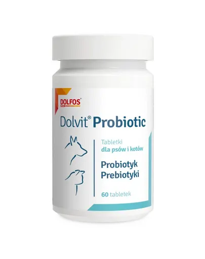 DOLFOS Dolvit Probiotic Mini probiotic câini și pisici, 60 tablete