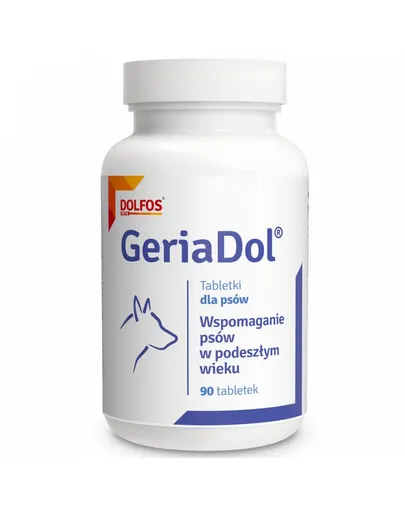 DOLFOS Geriadol 90 tabl supliment pentru câini seniori și slăbiți