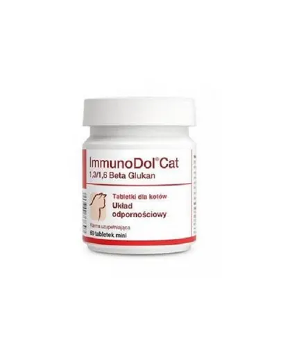 DOLFOS Immunodol Cat supliment imunitate pisici, cu beta-glucan, tablete