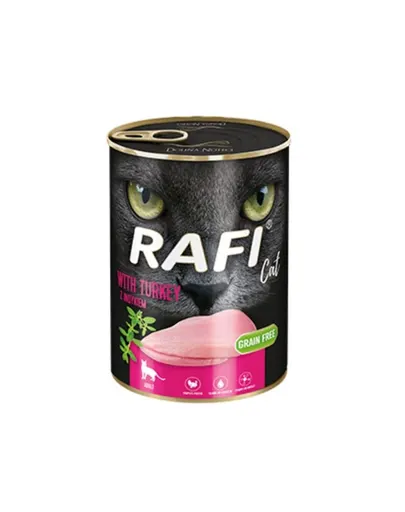DOLINA NOTECI RAFI Cat Adult cu curcan 400 gr