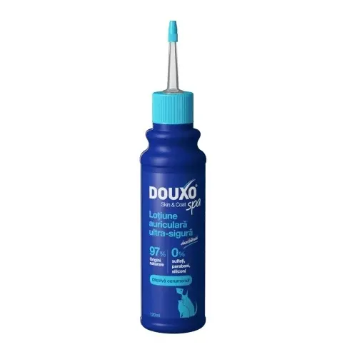 Douxo Spa Lotiune Auriculara Caini & Pisici, 120 ml