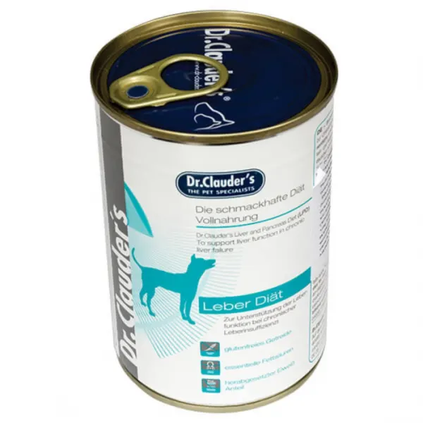 Dr. Clauder s   Dieta hepatica pentru caini 400 g