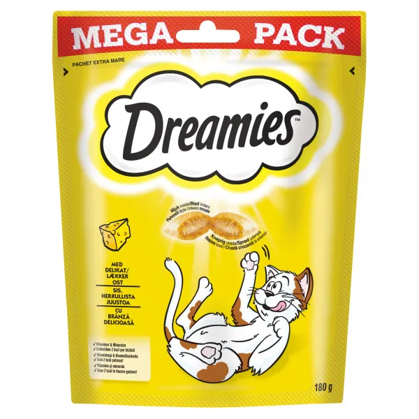 Dreamies Recompense Branza 180 G