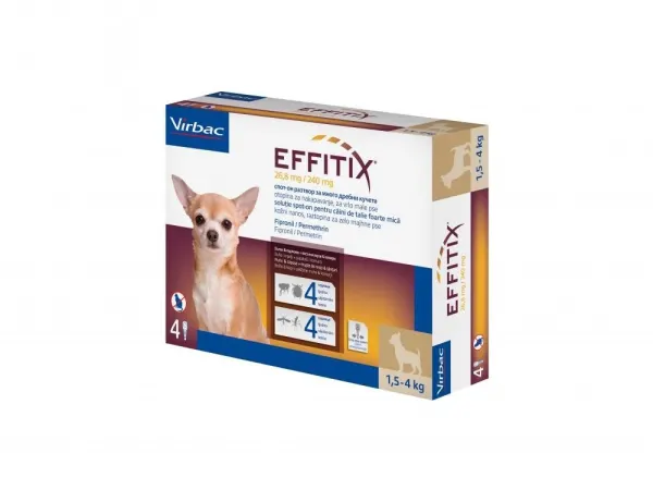 Effitix XS (1.5-4kg) x 4 pip