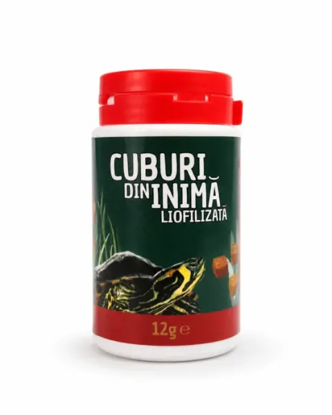 Exo Cuburi din Inima Liofilizata, 12 g