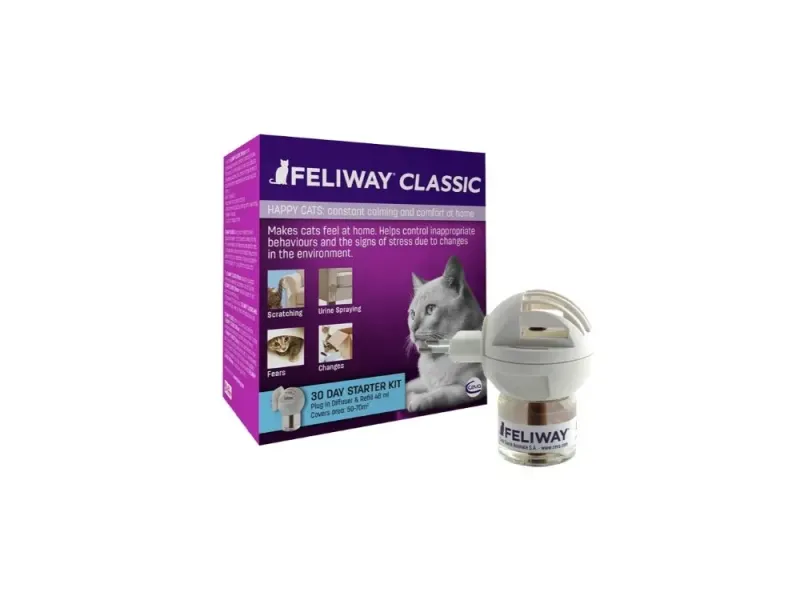 Feliway Classic, Difuzor + Rezerva, 48 ml