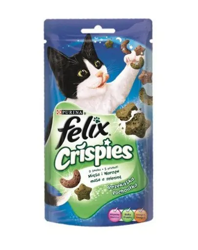 FELIX Crispies cu aromă de vită și pui
