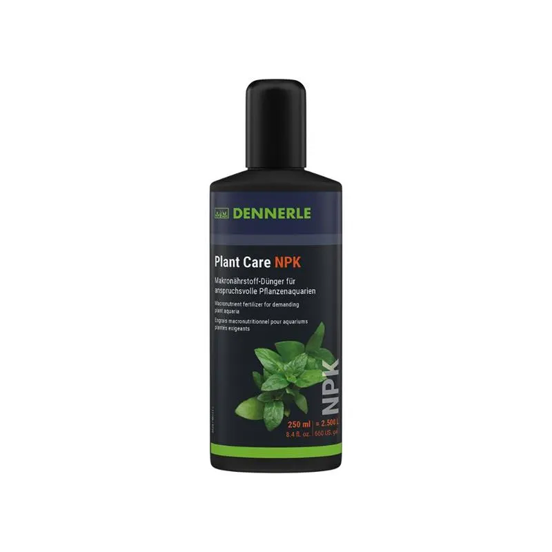 Fertilizant macronutrienti Dennerle Plant Care NPK 250 ml