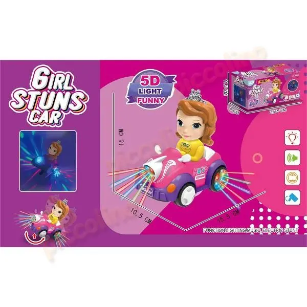 Fetita cu masinuta electrica Engros
