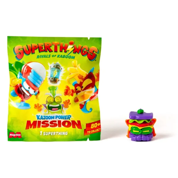 Figurina surpriza, Superthings, Kazoom Power Mission, 25 buc, engros