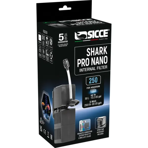 Filtru intern Sicce SHARK PRO NANO 250
