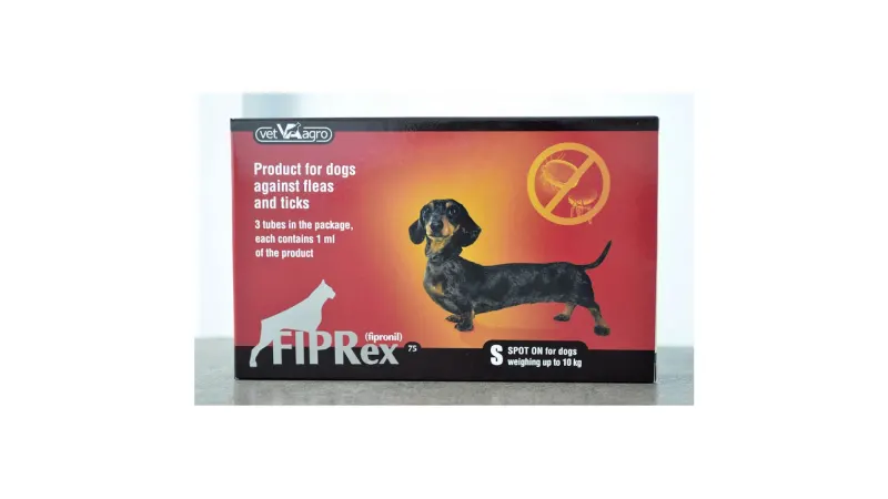 Fiprex 75 S - 3 pipete