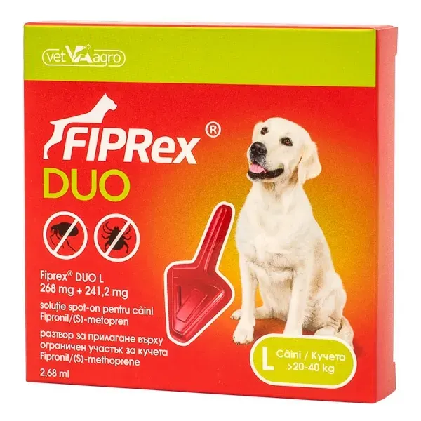 Fiprex Duo L Dog (20-40 kg), 1 pipeta
