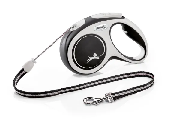 Flexi Lesa New Comfort Cord S 5 Negru