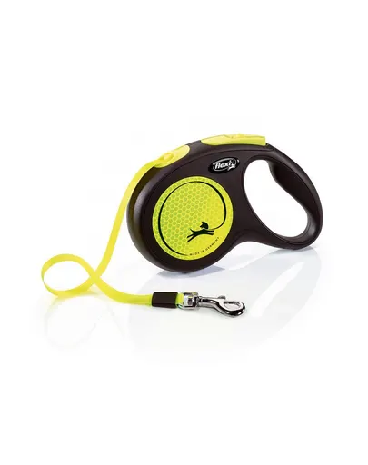 FLEXI New Classic Neon lesa automata pentru caini, marimea M, 5 m