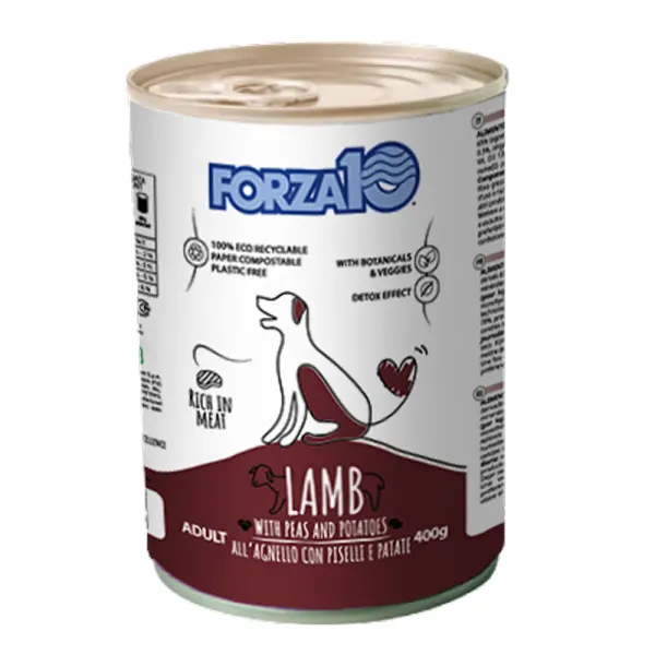 FORZA 10 ALL DAY LAMB AND PEAS 400 GR CV