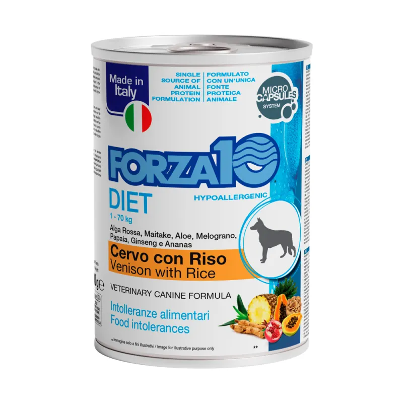 FORZA 10 VENISON AND RICE DOG 400 GR CV