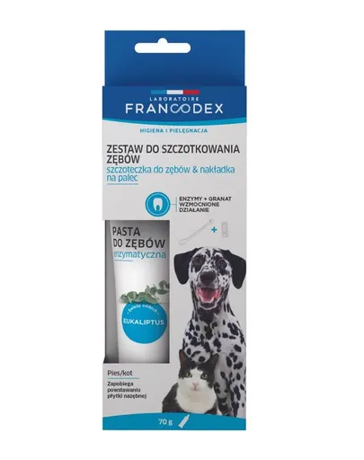 FRANCODEX Set periuță și pastă de dinți