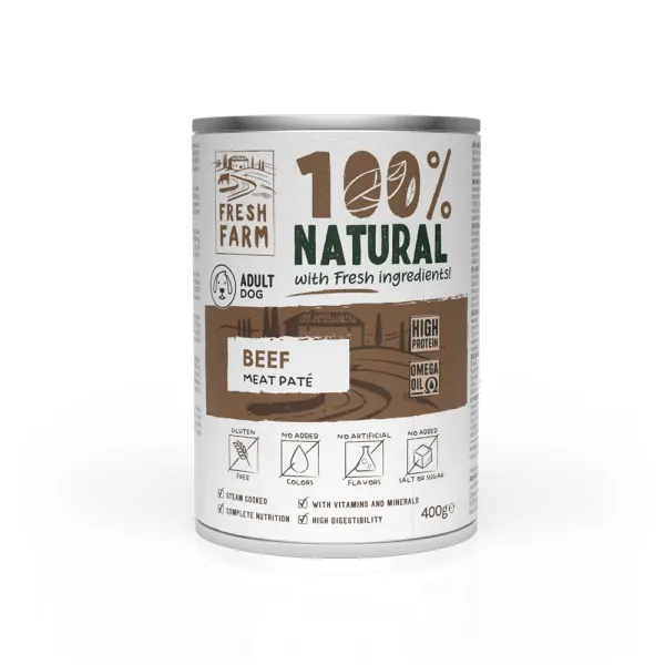 Fresh Farm Smooth pate with beef 400 gr