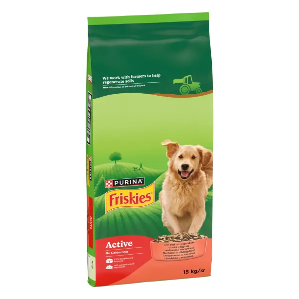 Friskies Dog Adult Active Duot 15 kg