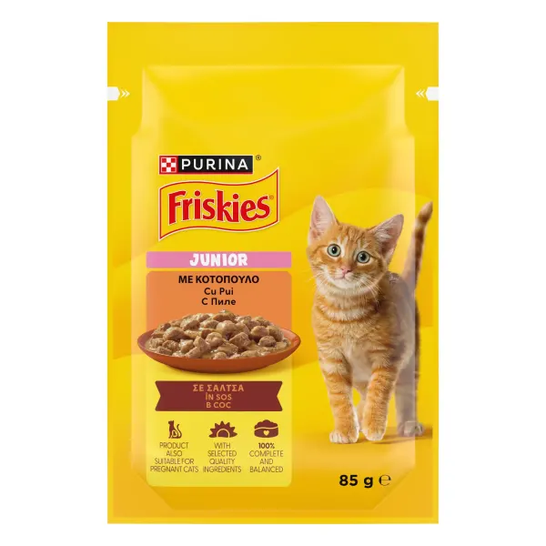 FRISKIES Junior Cat, Chicken, 85 g