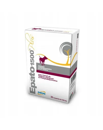 GEULINICX Epato 1500 plus 32 tablete caini cu afectiuni hepatice