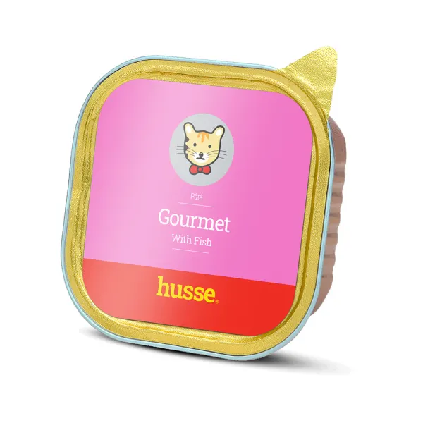 GOURMET, PÂTÉ CU PEȘTE | Pate gustos pentru pisici