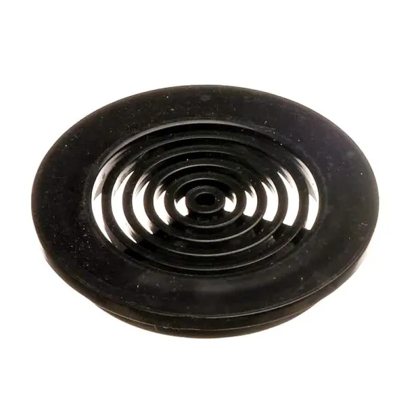 Grilaj rotund negru Aqua Medic 50mm