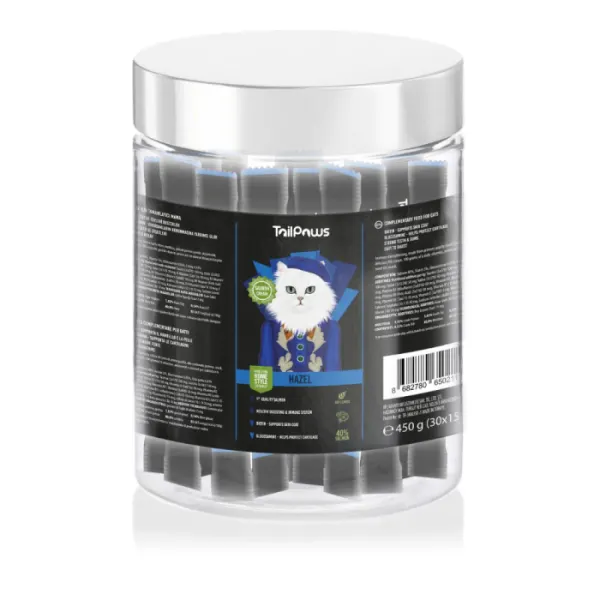 Gustare pentru pisici Tail Paws Hazel Crema cu peste 30 buc   pachet