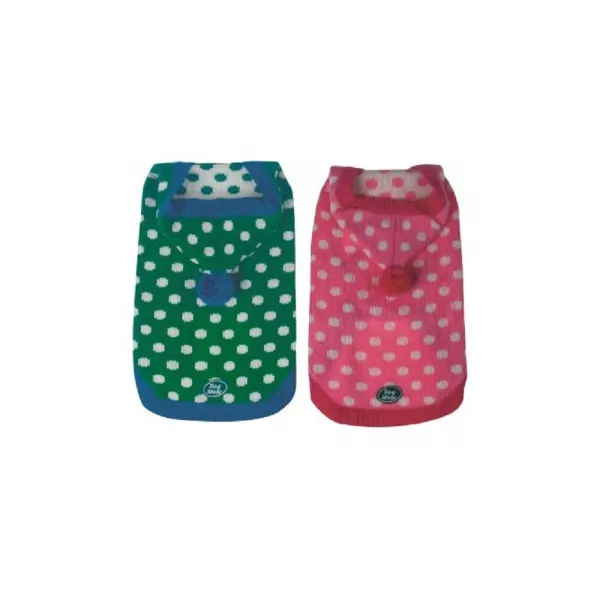 Haina Caine Pulover Polka Nr 30/35, Verde