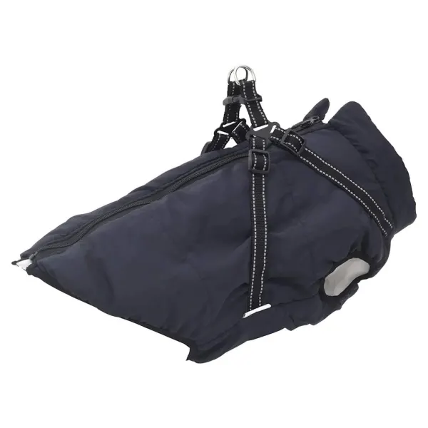 Gossi haina caini cu ham impermeabila reflectorizanta, bleumarin, 4xl