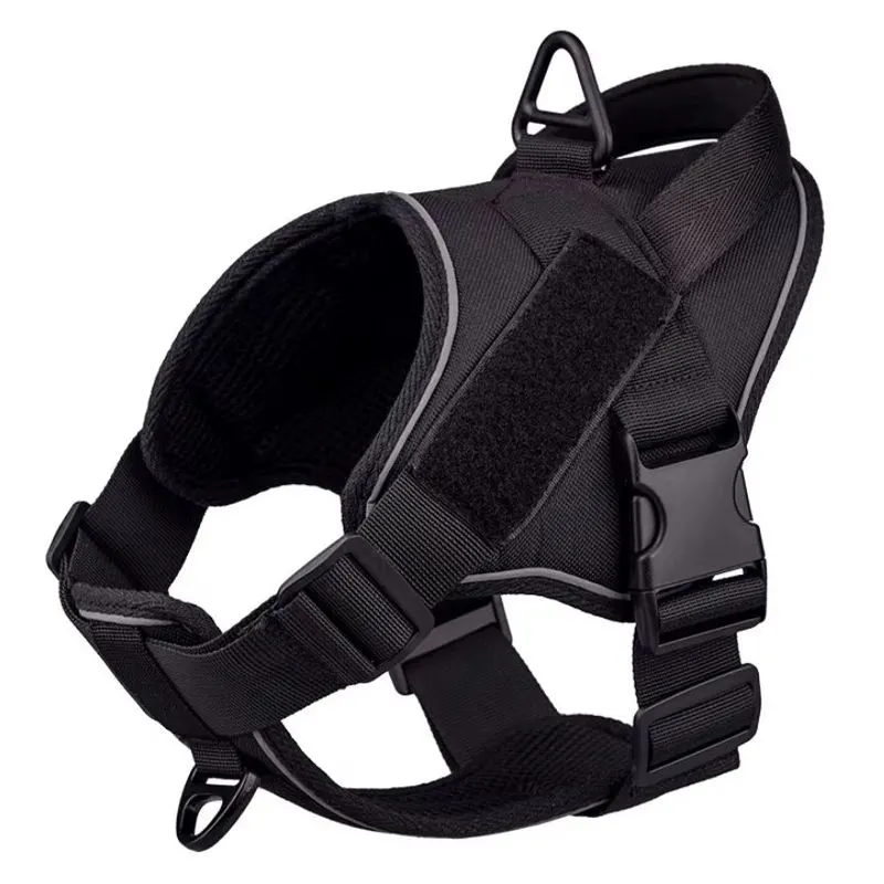 Ham Guardian, Maner de control, Marimea L, pentru Caini, Textil dens, Negru Engros