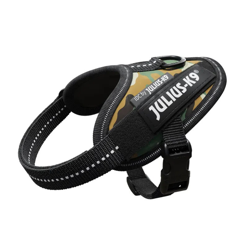 Ham JK9 IDC Power, camuflaj, reflectorizant, circumferința piept 29-36 cm
