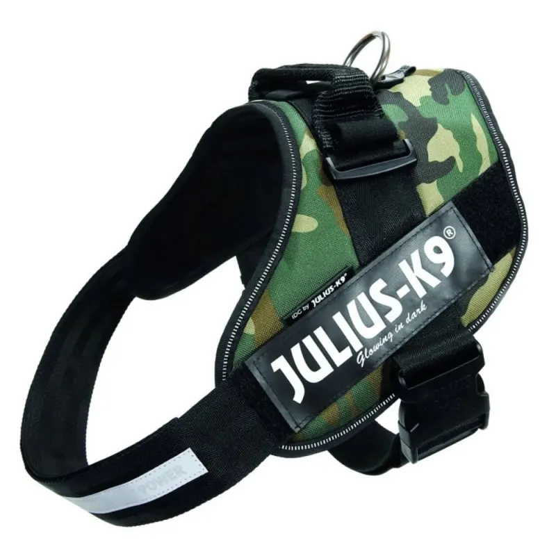 Ham K9 Power, camuflaj, ergonomic, impermeabil, 63-85 cm, pentru caini cu greutate de 23-30 kg