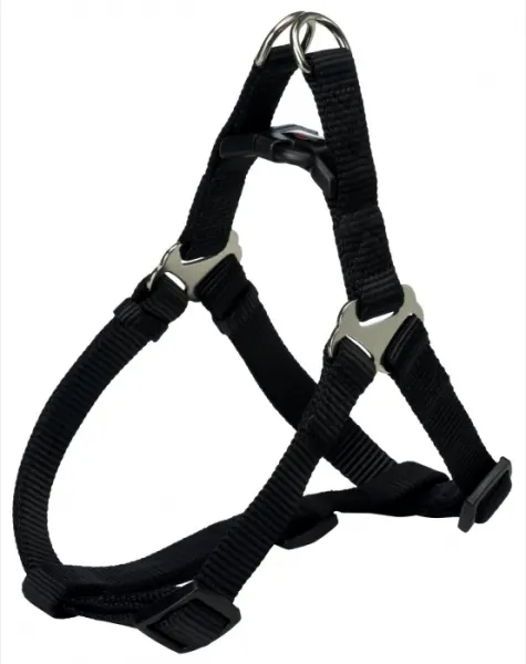 Ham Premium pentru caini XS-S: 30-40 cm 10 mm Negru