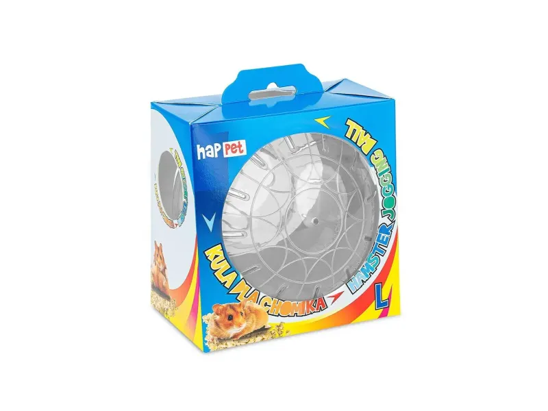 Happet Minge Alergare pentru Rozatoare, 11.5 cm, Transparenta